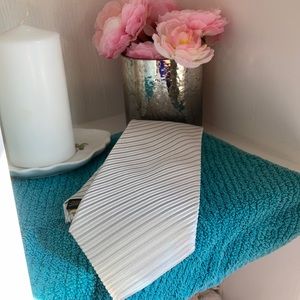 DONALD J TRUMP signature collection silver Tie